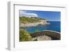 Europe, Spain, Majorca, Cliff-Lined Bay Platja D'Or-Chris Seba-Framed Photographic Print