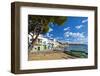 Europe, Spain, Majorca, Fishing Village Porto Colom, Harbour-Chris Seba-Framed Photographic Print