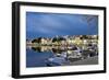 Europe, Spain, Majorca, Fishing Village Porto Colom, Harbour-Chris Seba-Framed Photographic Print