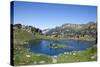 Europe, Spain, Pyrenees Mountains and Lake-Samuel Magal-Stretched Canvas