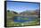 Europe, Spain, Pyrenees Mountains and Lake-Samuel Magal-Framed Stretched Canvas