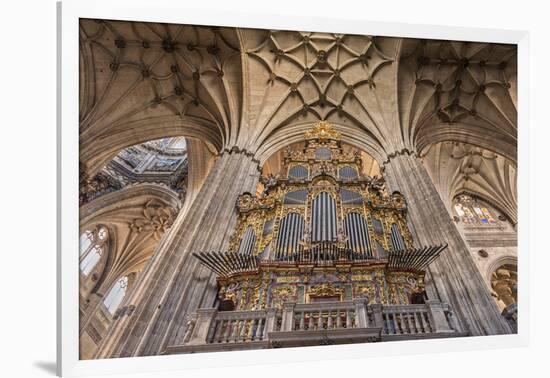 Europe, Spain, Salamanca, Cathedral Organ-Lisa S^ Engelbrecht-Framed Photographic Print