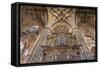 Europe, Spain, Salamanca, Cathedral Organ-Lisa S^ Engelbrecht-Framed Stretched Canvas
