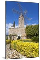 Europe, Spain, the Balearic Islands, Island Majorca, Windmill, Restaurant-Chris Seba-Mounted Photographic Print