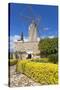 Europe, Spain, the Balearic Islands, Island Majorca, Windmill, Restaurant-Chris Seba-Stretched Canvas