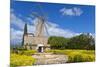 Europe, Spain, the Balearic Islands, Island Majorca, Windmill, Restaurant-Chris Seba-Mounted Photographic Print