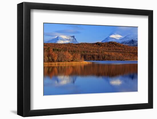 Europe, Sweden,  Abisko National Park, View at Lapporten-Bernd Rommelt-Framed Photographic Print