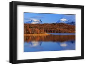 Europe, Sweden,  Abisko National Park, View at Lapporten-Bernd Rommelt-Framed Photographic Print