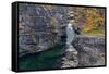Europe, Sweden, Province Autumn at the Abisko Canyon-Bernd Rommelt-Framed Stretched Canvas