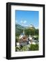 Europe, Switzerland, Graubunden, Engadine, Scuol Tarasp, Scuol Castle, (Schloss Tarasp)-Christian Kober-Framed Photographic Print