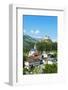 Europe, Switzerland, Graubunden, Engadine, Scuol Tarasp, Scuol Castle, (Schloss Tarasp)-Christian Kober-Framed Photographic Print