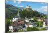 Europe, Switzerland, Graubunden, Engadine, Scuol Tarasp, Scuol Castle, (Schloss Tarasp)-Christian Kober-Mounted Photographic Print