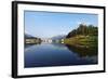 Europe, Switzerland, Graubunden, Engadine, Scuol Tarasp, Scuol Castle, (Schloss Tarasp)-Christian Kober-Framed Photographic Print