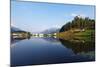 Europe, Switzerland, Graubunden, Engadine, Scuol Tarasp, Scuol Castle, (Schloss Tarasp)-Christian Kober-Mounted Photographic Print