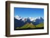 Europe, Switzerland, Swiss Alps Jungfrau-Aletsch UNESCO World Heritage Site-Christian Kober-Framed Photographic Print