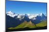 Europe, Switzerland, Swiss Alps Jungfrau-Aletsch UNESCO World Heritage Site-Christian Kober-Mounted Photographic Print