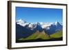 Europe, Switzerland, Swiss Alps Jungfrau-Aletsch UNESCO World Heritage Site-Christian Kober-Framed Photographic Print