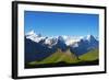 Europe, Switzerland, Swiss Alps Jungfrau-Aletsch UNESCO World Heritage Site-Christian Kober-Framed Photographic Print