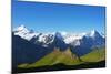 Europe, Switzerland, Swiss Alps Jungfrau-Aletsch UNESCO World Heritage Site-Christian Kober-Mounted Photographic Print