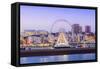 Europe, United Kingdom, England, East Sussex, Brighton and Hove, Brighton, Palace (Brighton) Pier-Alex Robinson-Framed Stretched Canvas