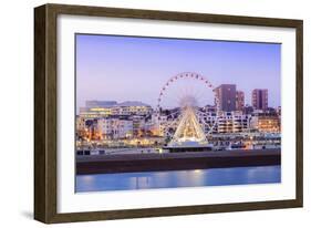 Europe, United Kingdom, England, East Sussex, Brighton and Hove, Brighton, Palace (Brighton) Pier-Alex Robinson-Framed Photographic Print