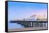 Europe, United Kingdom, England, East Sussex, Brighton and Hove, Brighton, Palace (Brighton) Pier-Alex Robinson-Framed Stretched Canvas