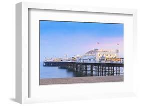 Europe, United Kingdom, England, East Sussex, Brighton and Hove, Brighton, Palace (Brighton) Pier-Alex Robinson-Framed Photographic Print