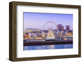 Europe, United Kingdom, England, East Sussex, Brighton and Hove, Brighton, Palace (Brighton) Pier-Alex Robinson-Framed Photographic Print