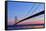 Europe, United Kingdom, England, East Yorkshire, Hull, Humber Bridge-Mark Sykes-Framed Stretched Canvas