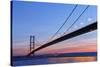 Europe, United Kingdom, England, East Yorkshire, Hull, Humber Bridge-Mark Sykes-Stretched Canvas
