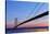 Europe, United Kingdom, England, East Yorkshire, Hull, Humber Bridge-Mark Sykes-Stretched Canvas