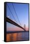 Europe, United Kingdom, England, East Yorkshire, Hull, Humber Bridge-Mark Sykes-Framed Stretched Canvas