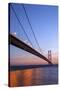 Europe, United Kingdom, England, East Yorkshire, Hull, Humber Bridge-Mark Sykes-Stretched Canvas