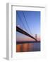 Europe, United Kingdom, England, East Yorkshire, Hull, Humber Bridge-Mark Sykes-Framed Photographic Print