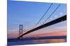 Europe, United Kingdom, England, East Yorkshire, Hull, Humber Bridge-Mark Sykes-Mounted Photographic Print