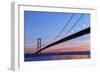 Europe, United Kingdom, England, East Yorkshire, Hull, Humber Bridge-Mark Sykes-Framed Photographic Print