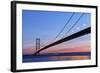 Europe, United Kingdom, England, East Yorkshire, Hull, Humber Bridge-Mark Sykes-Framed Photographic Print