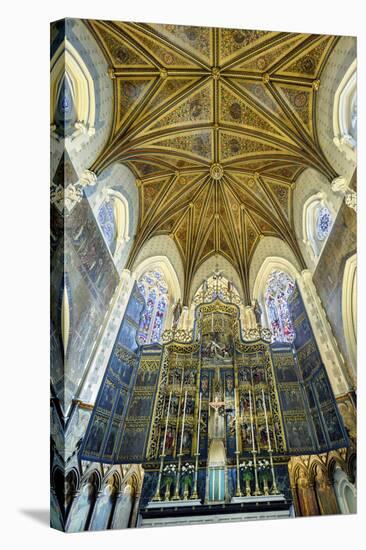 Europe, United Kingdom, England, Lancashire, Lancaster, Lancaster Cathedral-Mark Sykes-Stretched Canvas