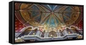 Europe, United Kingdom, England, Middlesex, London, St Pancras Hotel, Grand Staircase-Mark Sykes-Framed Stretched Canvas