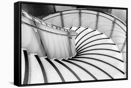 Europe, United Kingdom, England, Middlesex, London, Tate Britain Staircase-Mark Sykes-Framed Stretched Canvas