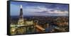 Europe, United Kingdom, England, Middlesex, London, the Shard-Mark Sykes-Framed Stretched Canvas