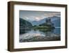 Europe, United Kingdom, Scotland, Dornie,Eilean Donan Castle, west,-Christian Heeb-Framed Photographic Print