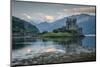 Europe, United Kingdom, Scotland, Dornie,Eilean Donan Castle, west,-Christian Heeb-Mounted Photographic Print