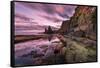 Europe, United Kingdom, Scotland, Duncansby Point, sea cliffs-Christian Heeb-Framed Stretched Canvas