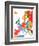 Europe With Editable Countries-Bruce Jones-Framed Art Print