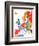 Europe With Editable Countries-Bruce Jones-Framed Art Print