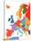 Europe With Editable Countries-Bruce Jones-Stretched Canvas