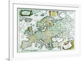 Europe-Vincenzo Coronelli-Framed Art Print