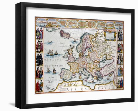 Europe-null-Framed Giclee Print