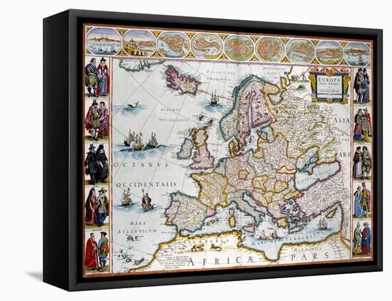 Europe-null-Framed Stretched Canvas